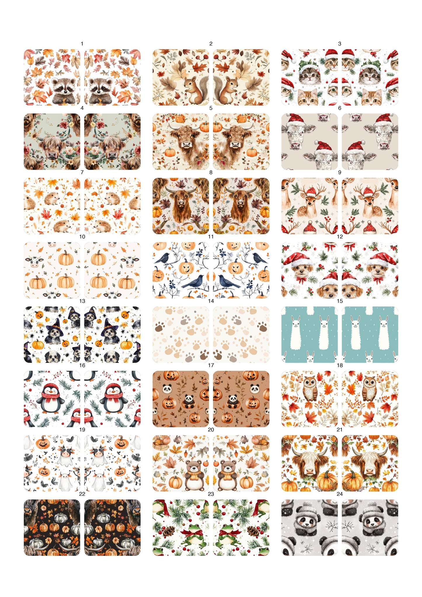 Decals, Animal Ceramic decals - Enamel Decal - Fusible Decal - Glass Fusing Decal ~ Waterslide Decal 10002