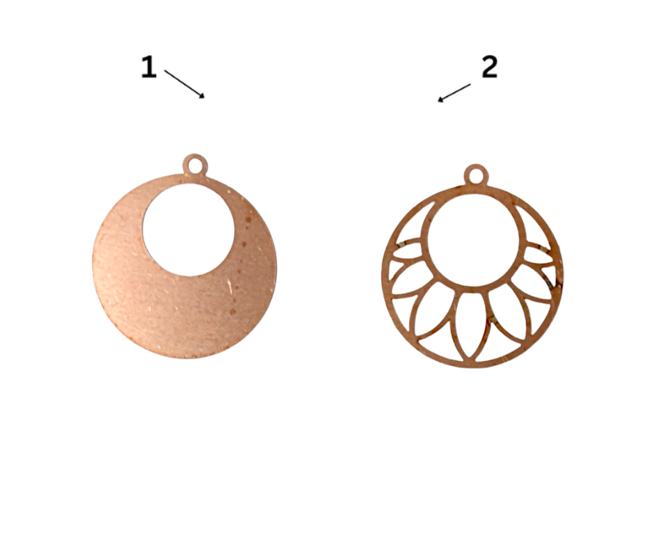 Copper Blanks - 1004# Copper blank, stamped enamel, solid copper, stamping blank, personalized copper blank, raw copper