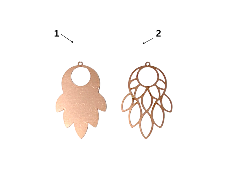 Copper Blanks - 1008# Copper blank, stamped enamel, solid copper, stamping blank, personalized copper blank, raw copper