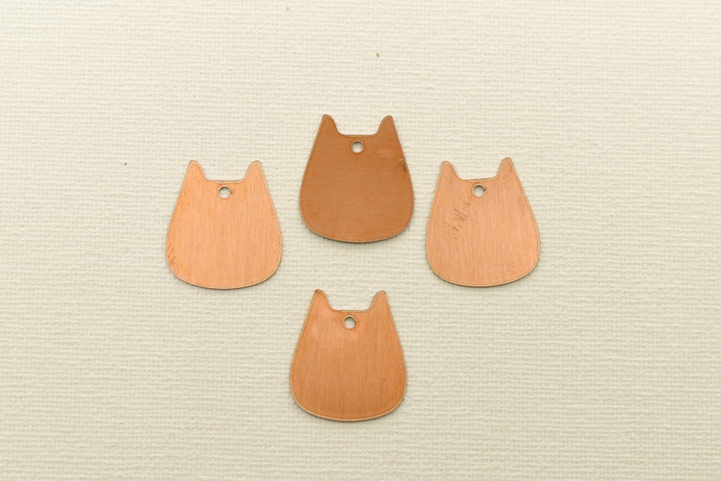 Copper - 34# Cat copper blank , stamped enamel , solid copper, stamping blank, personalized 24 Gauge, Solid , copper blank, raw copper