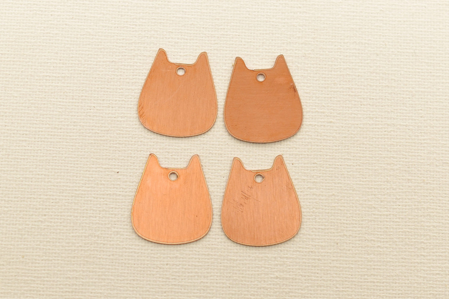 Copper - 34# Cat copper blank , stamped enamel , solid copper, stamping blank, personalized 24 Gauge, Solid , copper blank, raw copper