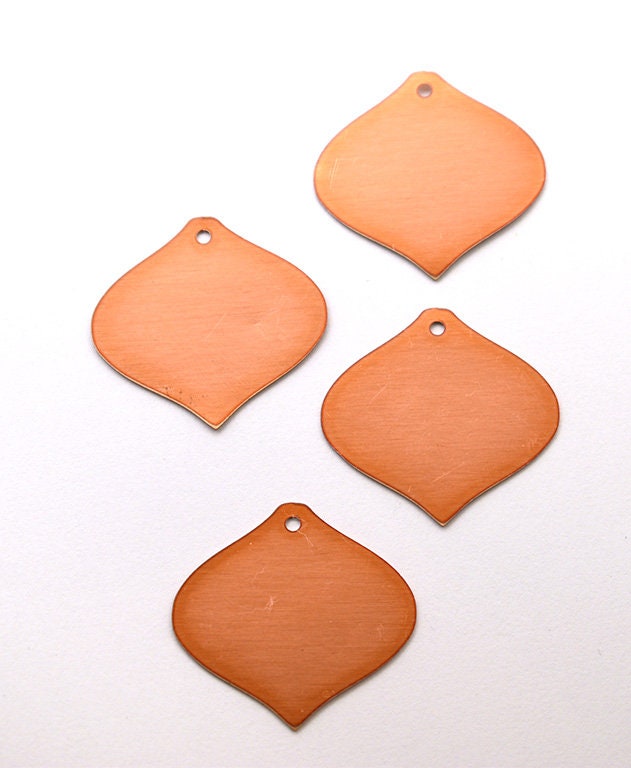 Copper Blanks - 104# Drop Copper blank 24 Gauge, Solid