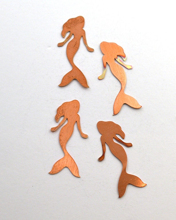 Copper Blanks - 89# mermaid copper blank