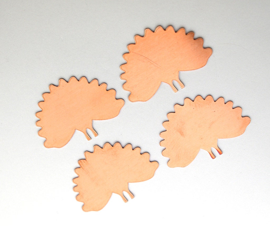 Copper Blanks - 97# Peacock Copper blank,stamped solid copper, round stamping blank, personalized ,copper blank, raw copper