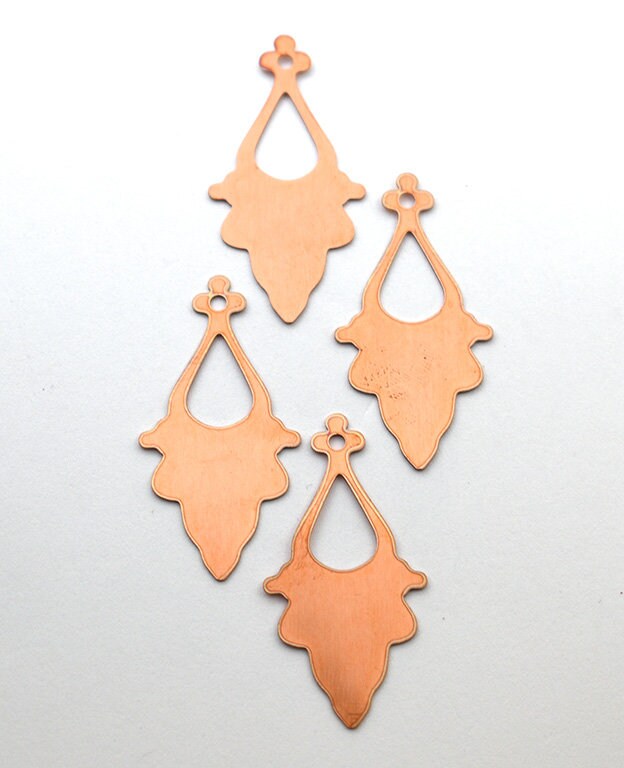 Copper Blanks - 67# Ethnic Copper ,stamped solid copper, round stamping blank, personalized ,copper blank, raw copper