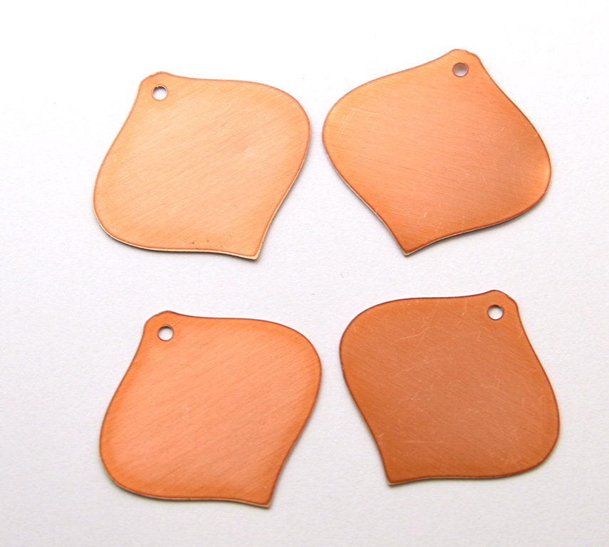 Copper Blanks - 104# Drop Copper blank 24 Gauge, Solid