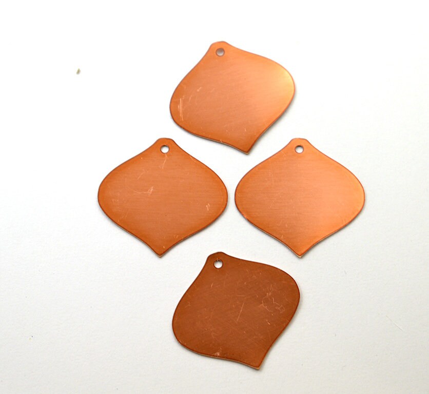 Copper Blanks - 104# Drop Copper blank 24 Gauge, Solid