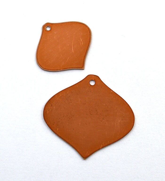 Copper Blanks - 104# Drop Copper blank 24 Gauge, Solid