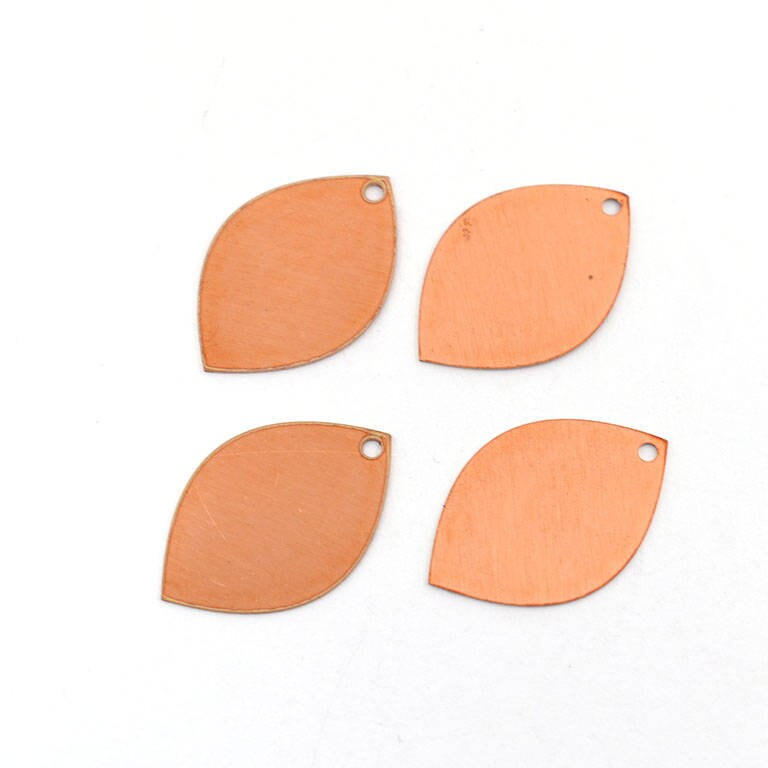 Copper Blanks - 20# Leaf copper blank, 24 Gauge, Solid