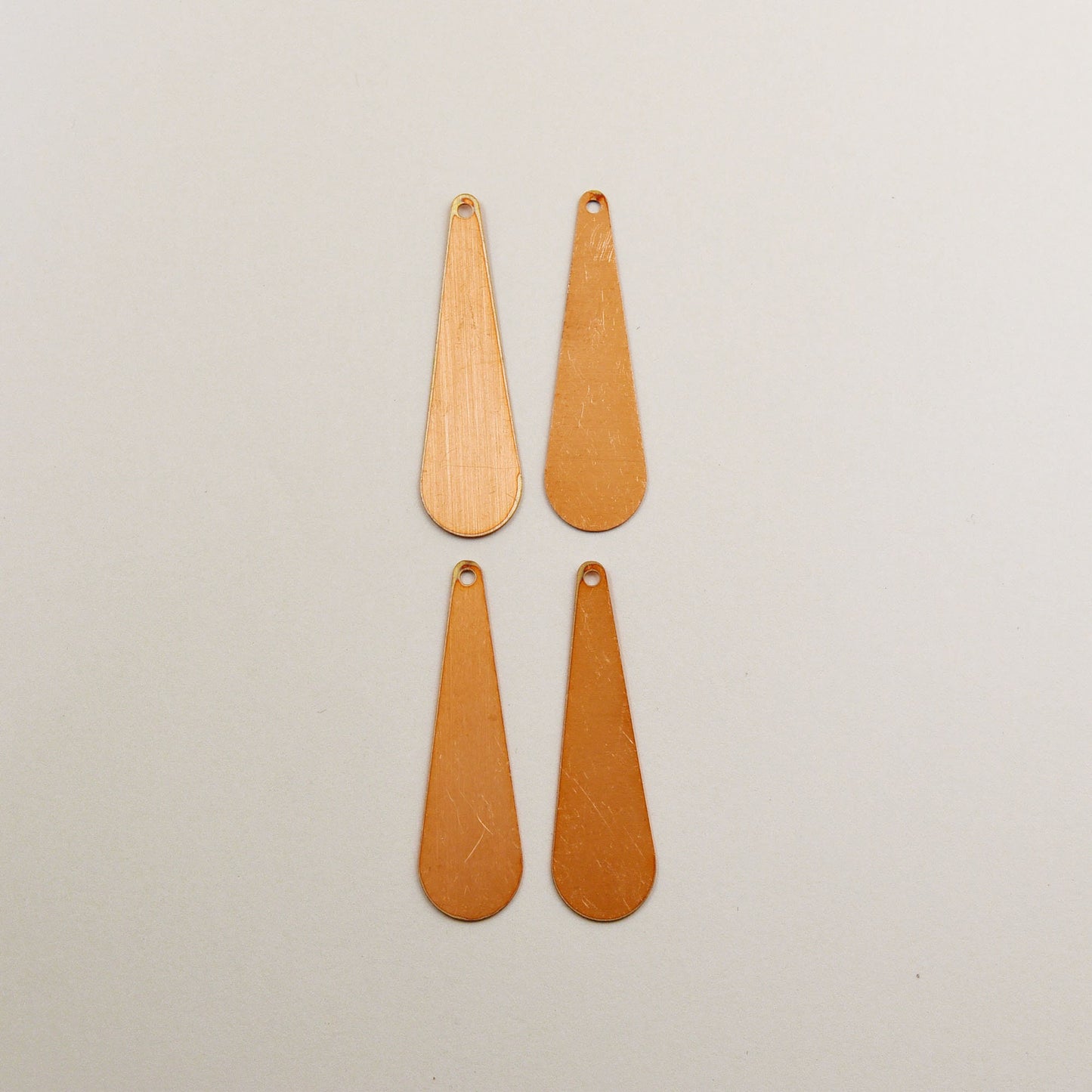 Copper Blanks - 237# Copper blank,24 Gauge, Solid , pack of 4