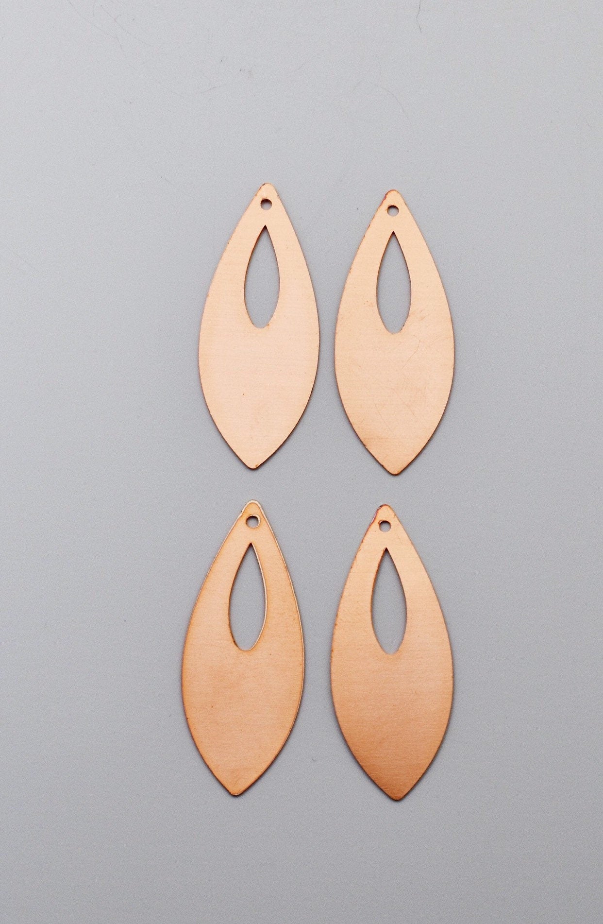 Copper - 256# Drop copper blank - 24 Gauge, Solid