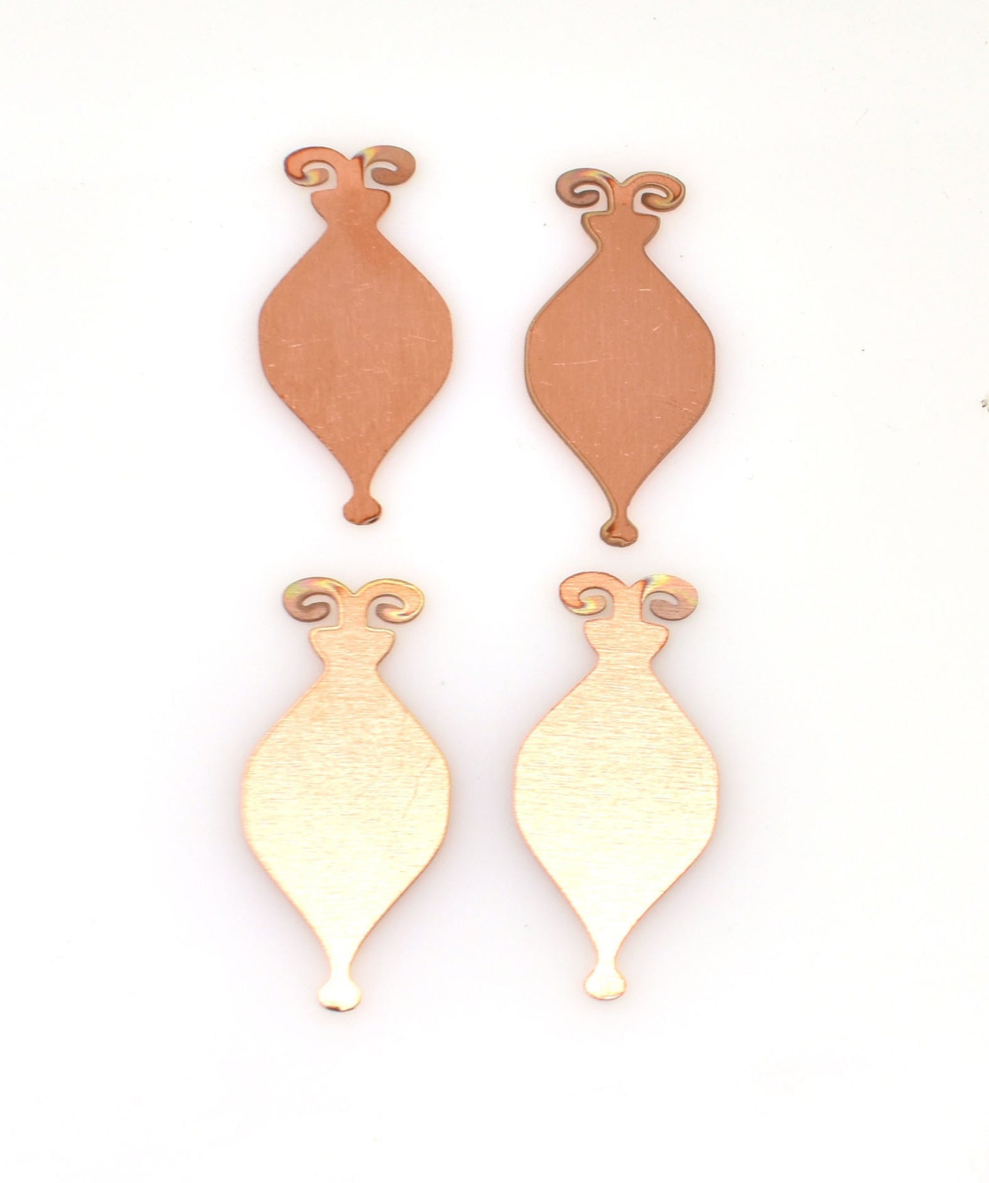 Copper - 316# Christmas Elements copper blank , stamped enamel , solid copper, stamping blank, personalized copper blank, raw copper