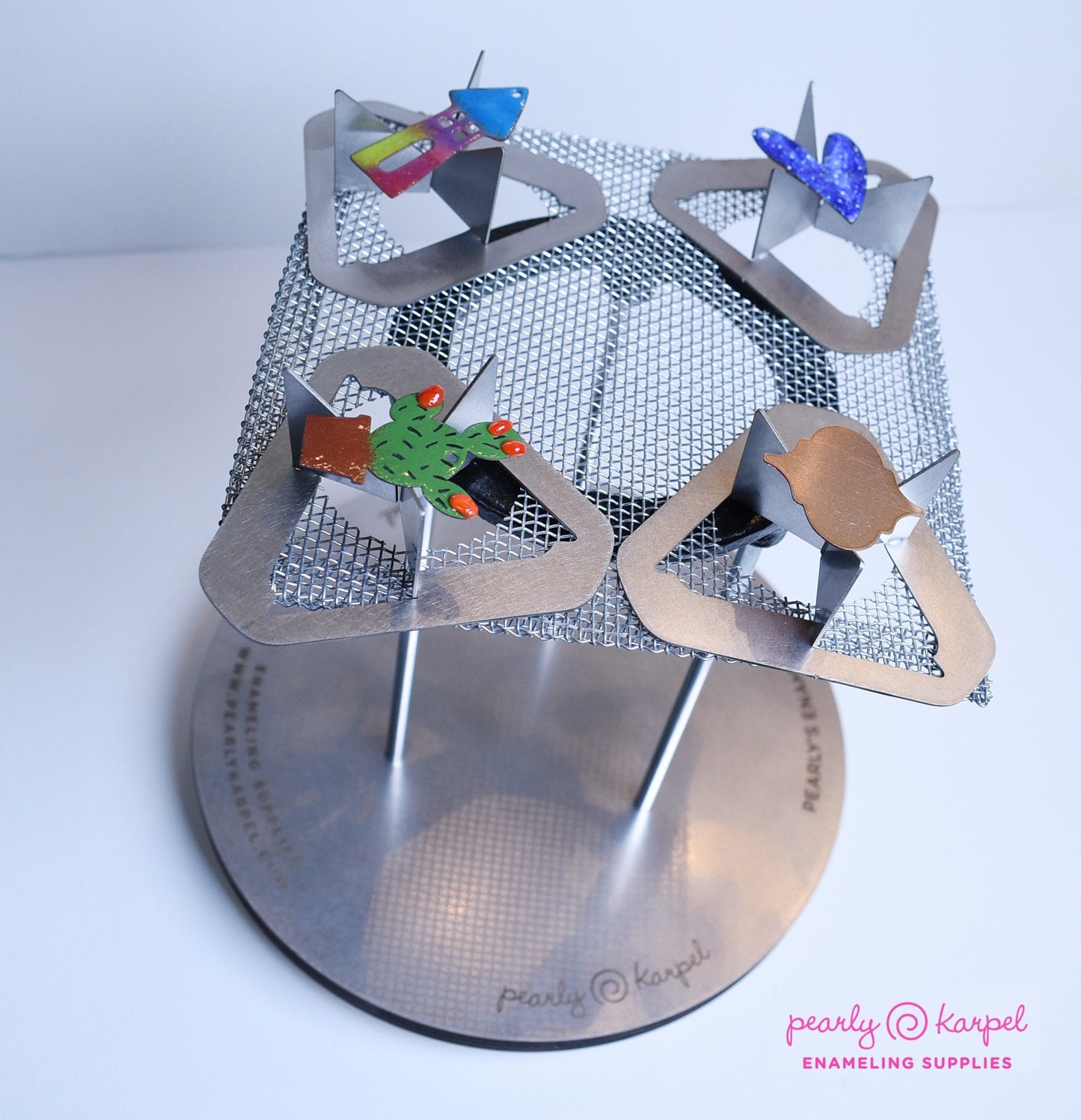 Copper Blanks - New - Round With Holes Copper blank , stamped enamel , solid copper, stamping blank, personalized copper blank, raw copper