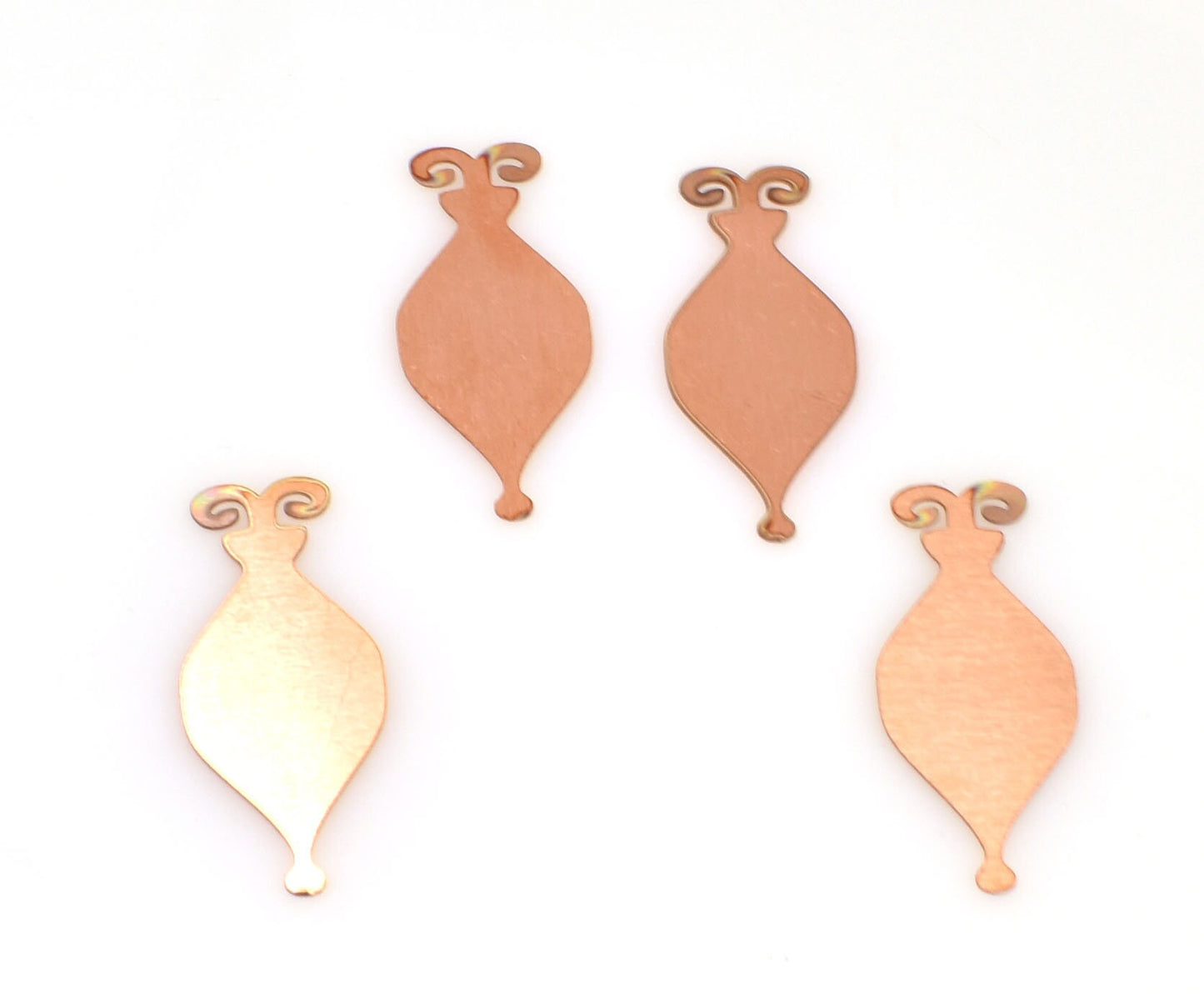 Copper - 316# Christmas Elements copper blank , stamped enamel , solid copper, stamping blank, personalized copper blank, raw copper