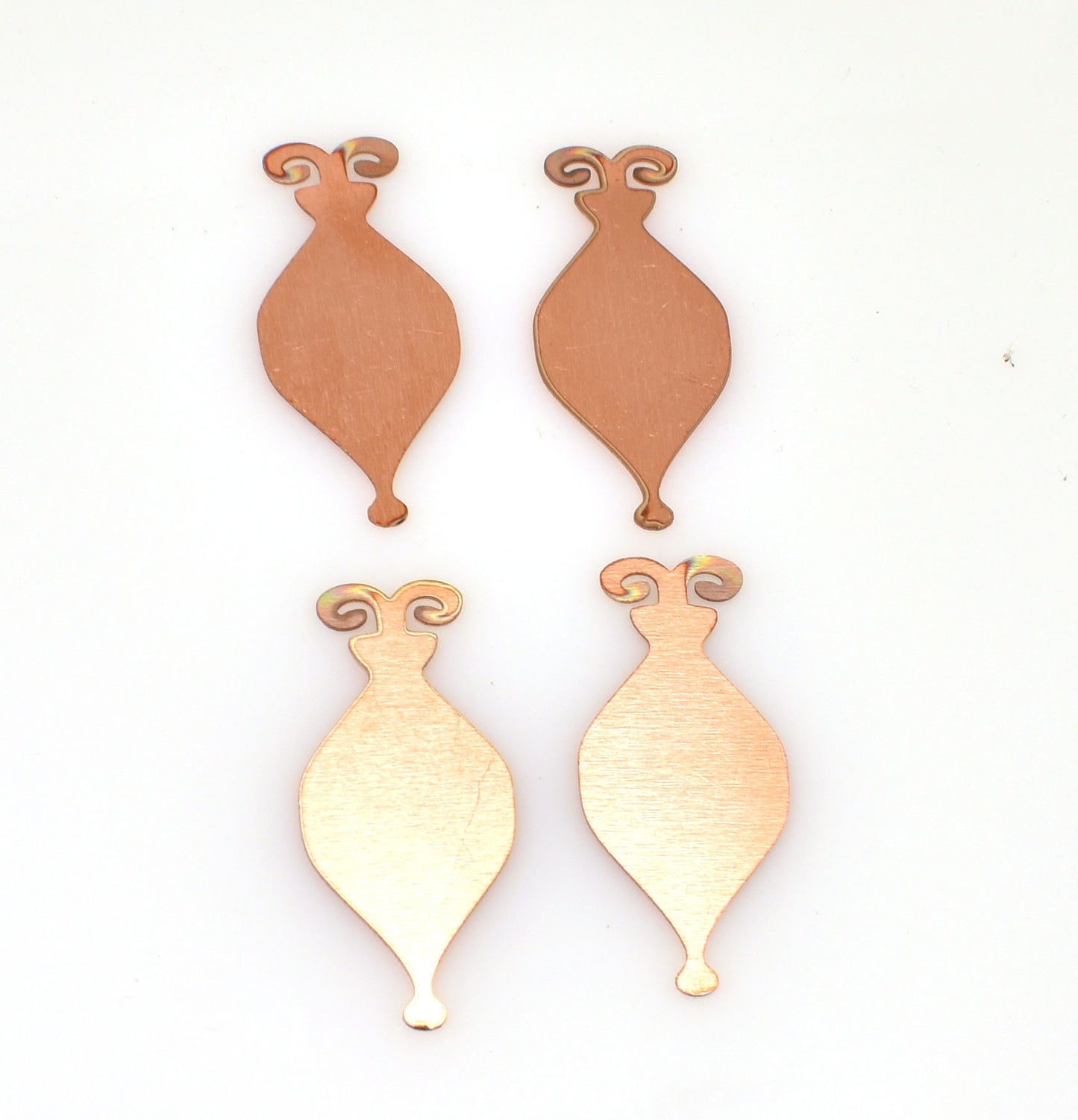 Copper - 316# Christmas Elements copper blank , stamped enamel , solid copper, stamping blank, personalized copper blank, raw copper