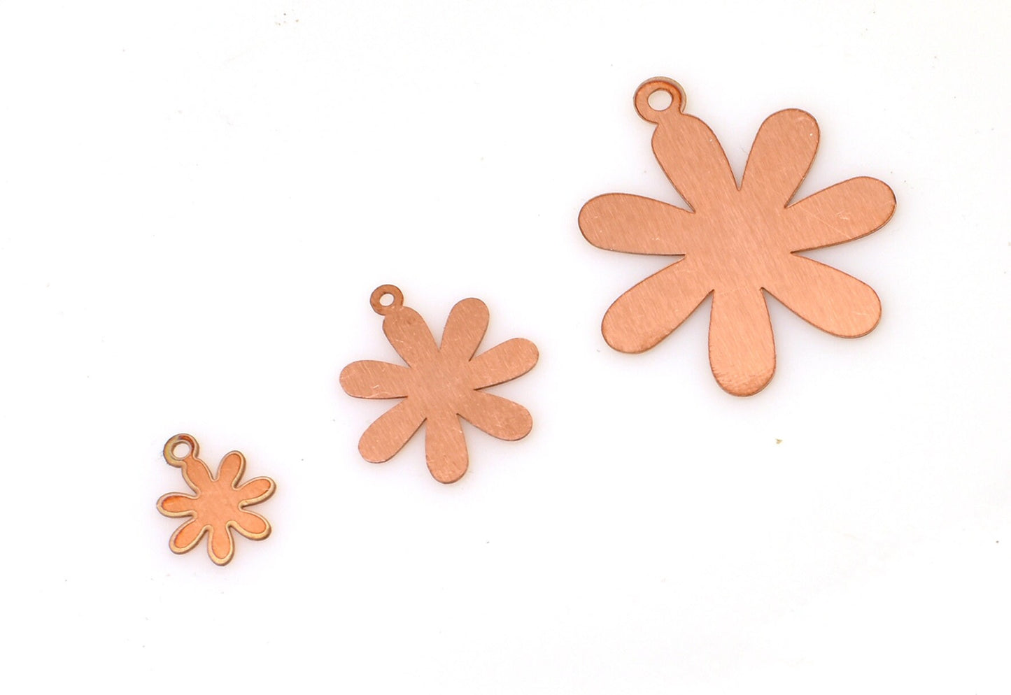 Copper - 204# Flower copper blank, 24ga. copper blank 20mm/30mm/40mm