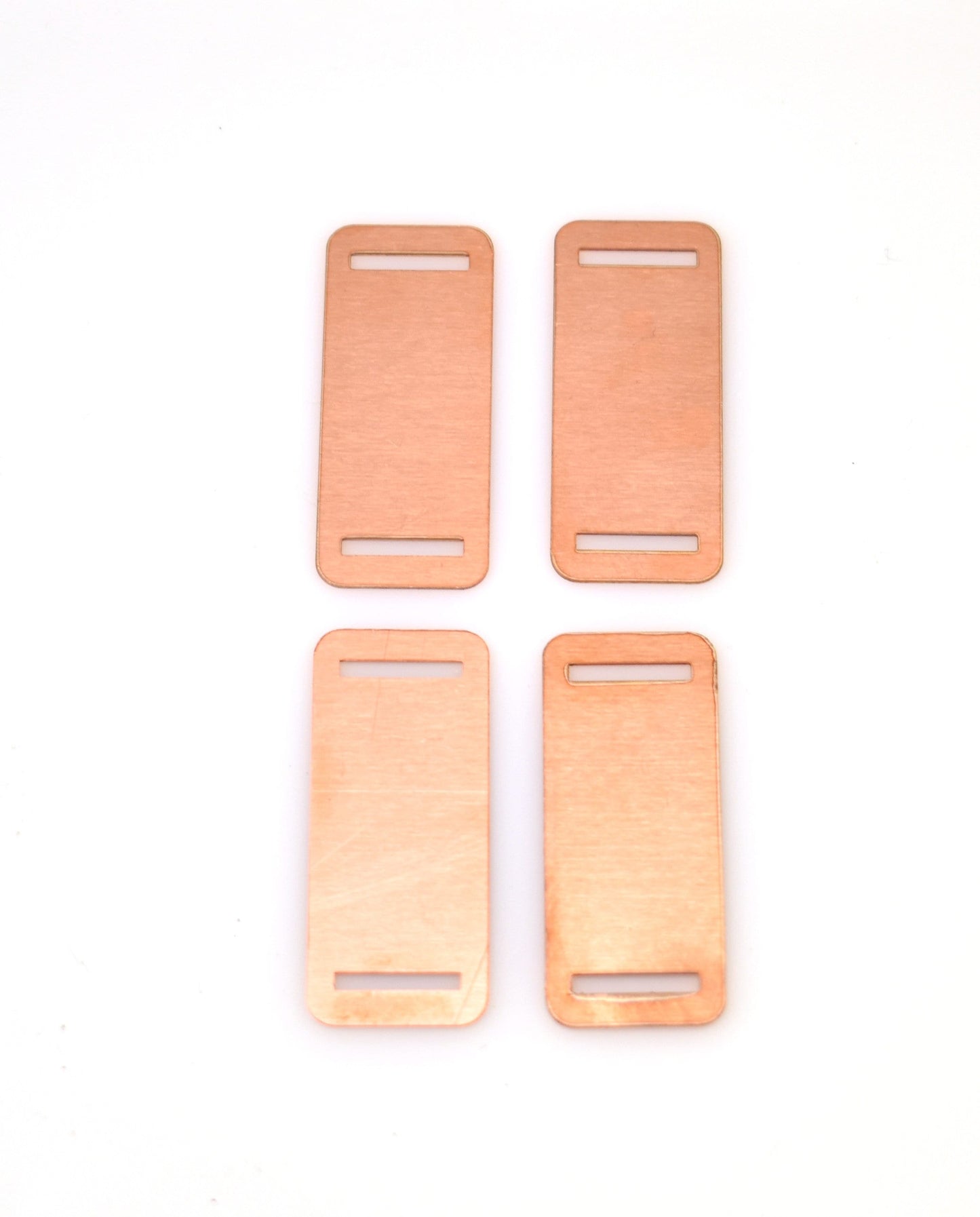 Copper Blanks - 344# New Rectangle Copper blank , stamped enamel , solid copper, stamping blank, personalized copper blank, raw copper