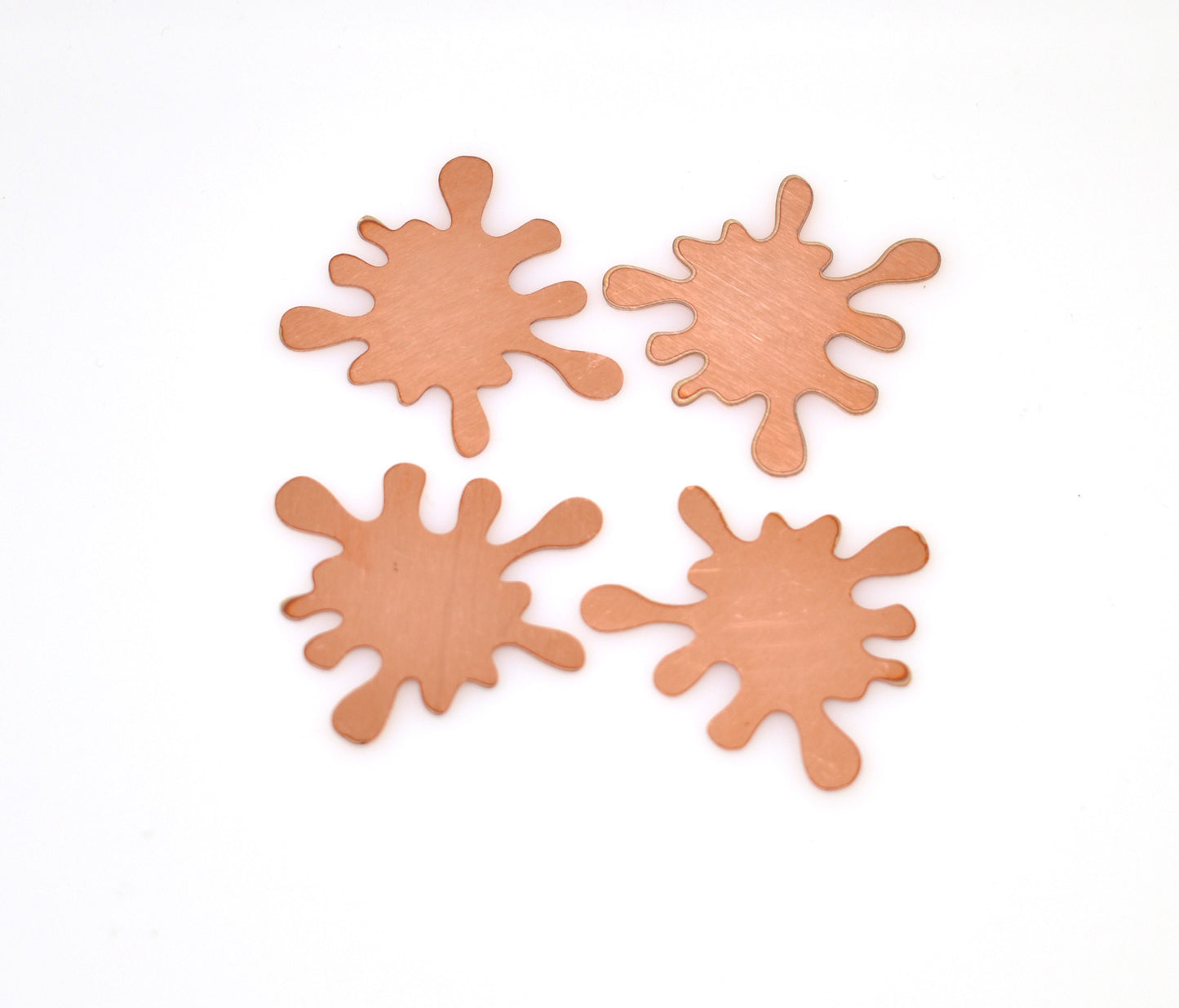 Copper - Sale 329# 35mm New Splash Copper blank , stamped enamel , solid copper, stamping blank, personalized copper blank, raw copper