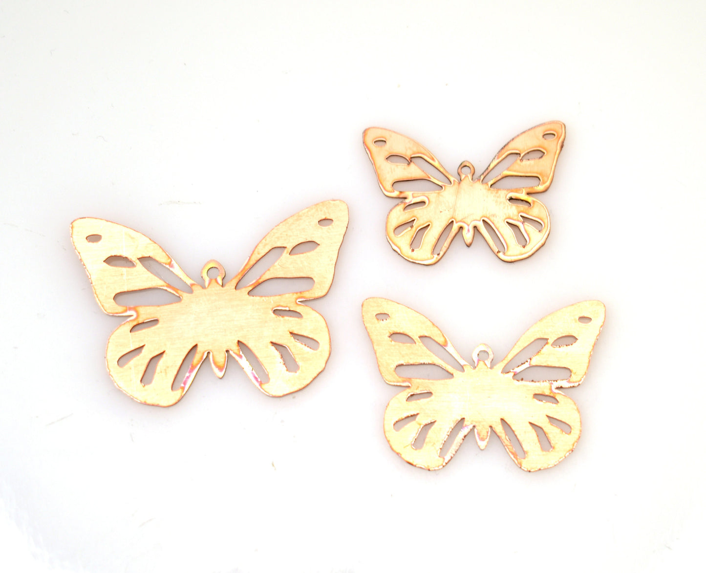 Copper Blanks - 370# Butterfly copper blank 24 Gauge, Solid