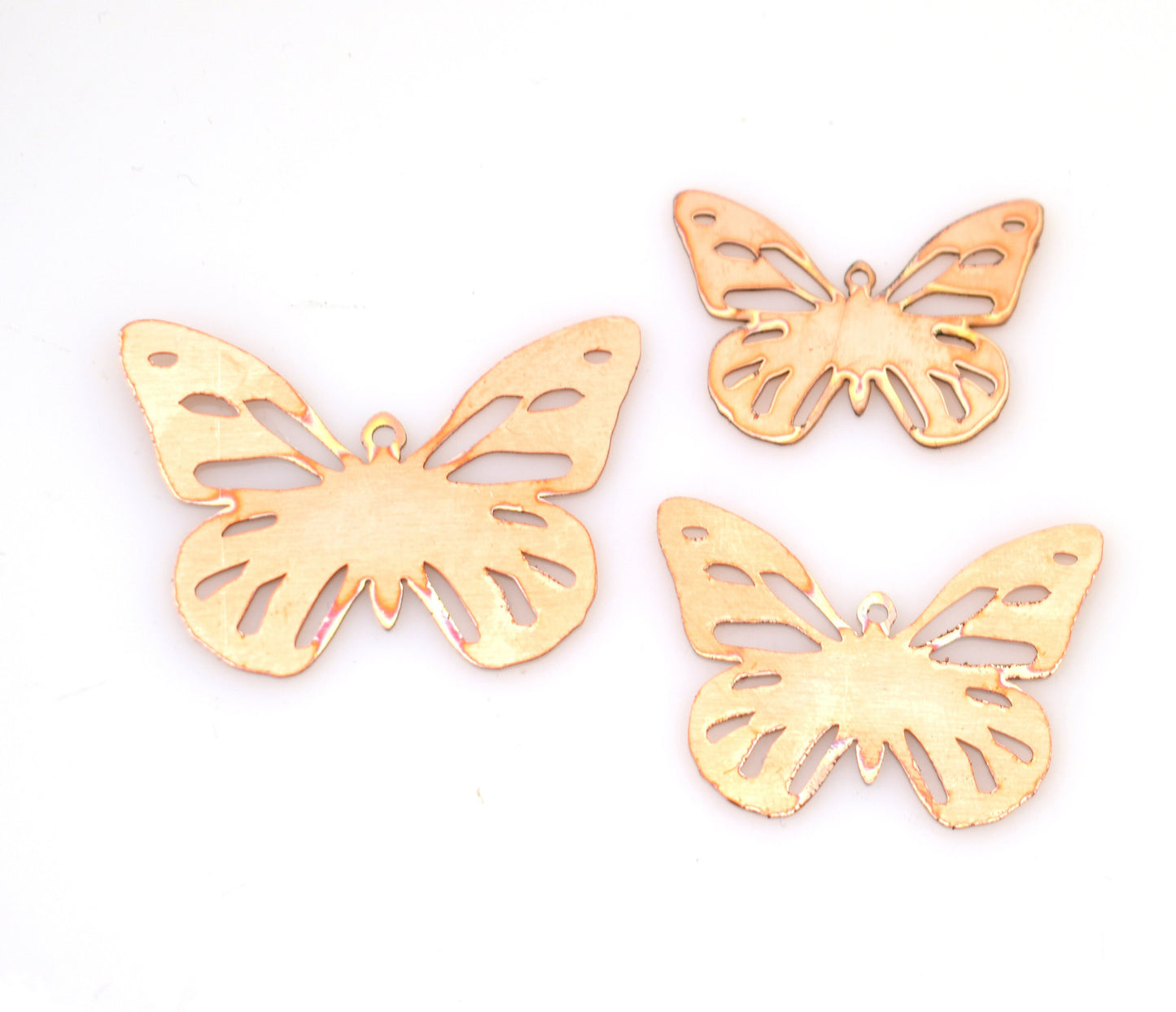 Copper Blanks - 370# Butterfly copper blank 24 Gauge, Solid