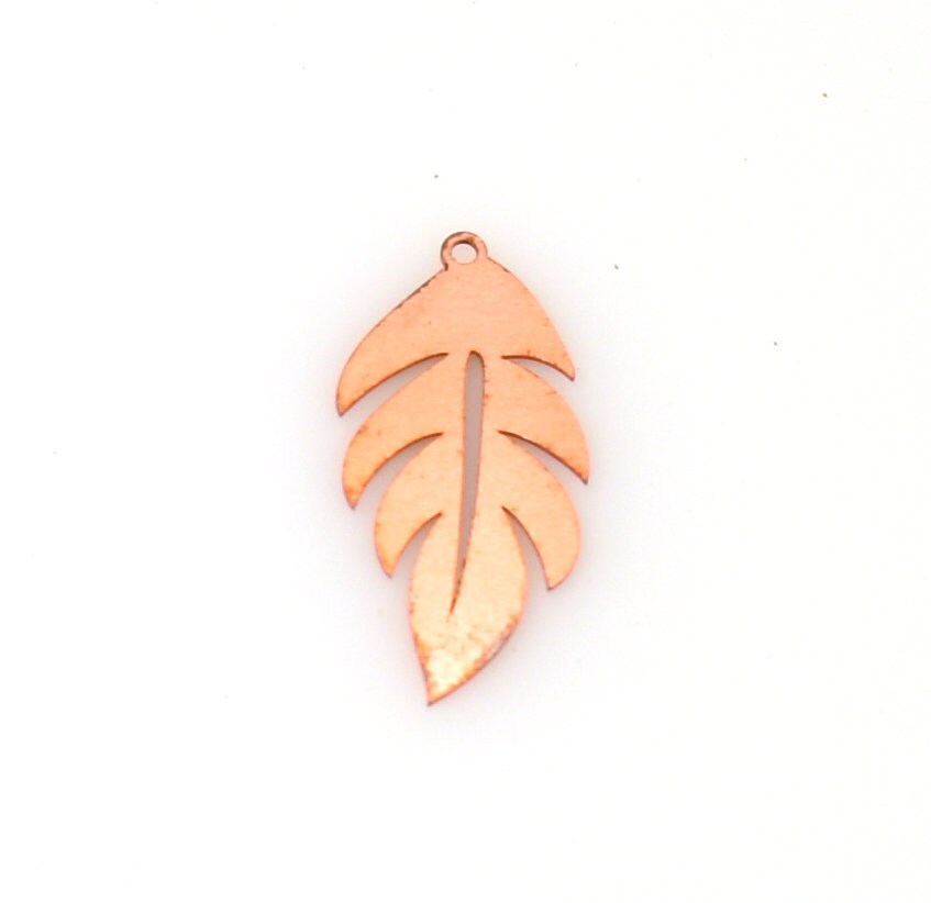 Copper Blanks - 465# Leaf Copper blank - 24 Gauge, Solid