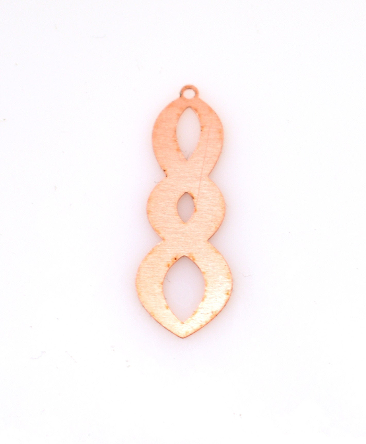 Copper Blanks - 508# Loops copper blank 24 Gauge, Solid