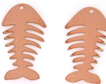 Copper Blanks - Sea Animals copper blank - 24 Gauge, Solid