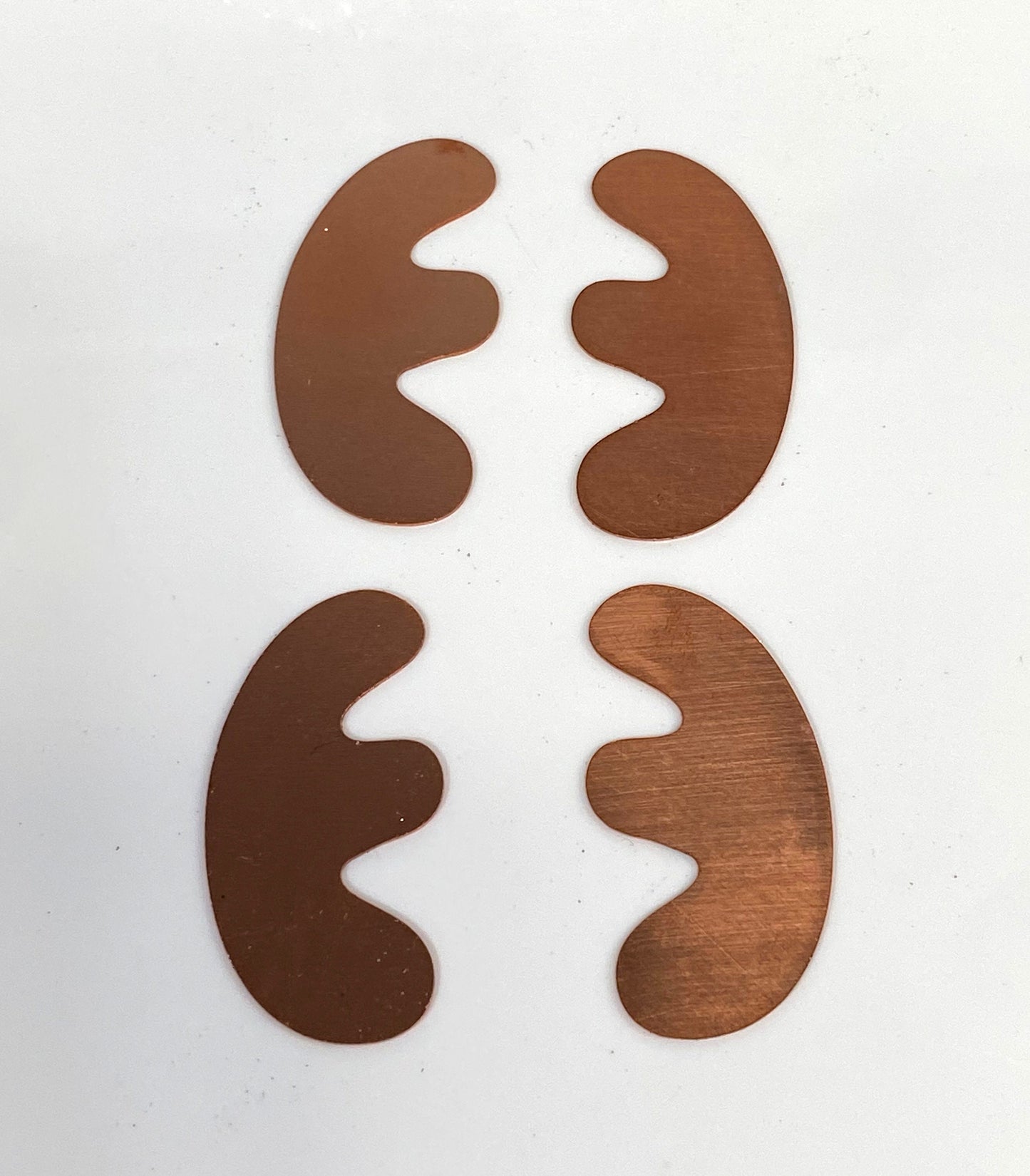 Copper Blanks - 666# Copper blank , stamped solid copper, round stamping blank, personalized copper blank, raw copper