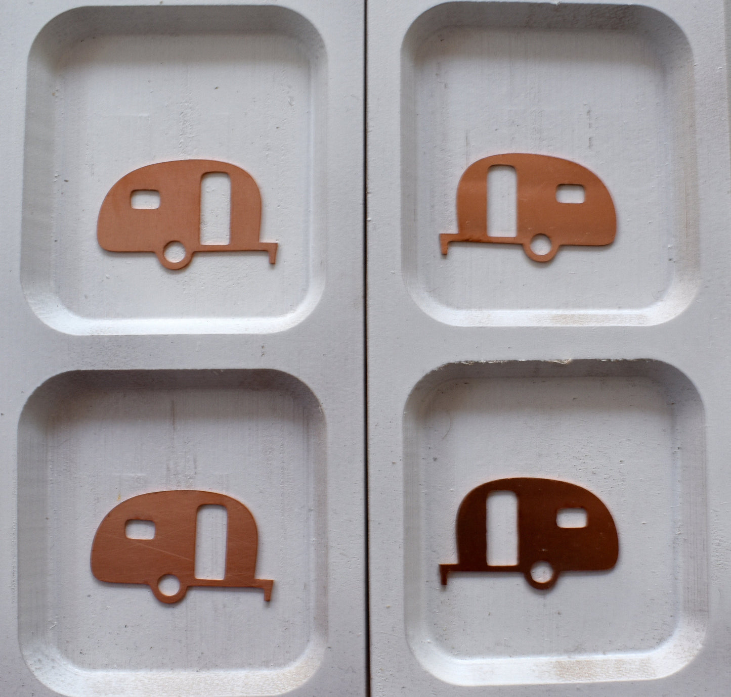 Copper Blanks - 691# Caravan copper blank - 24 Gauge, raw Solid