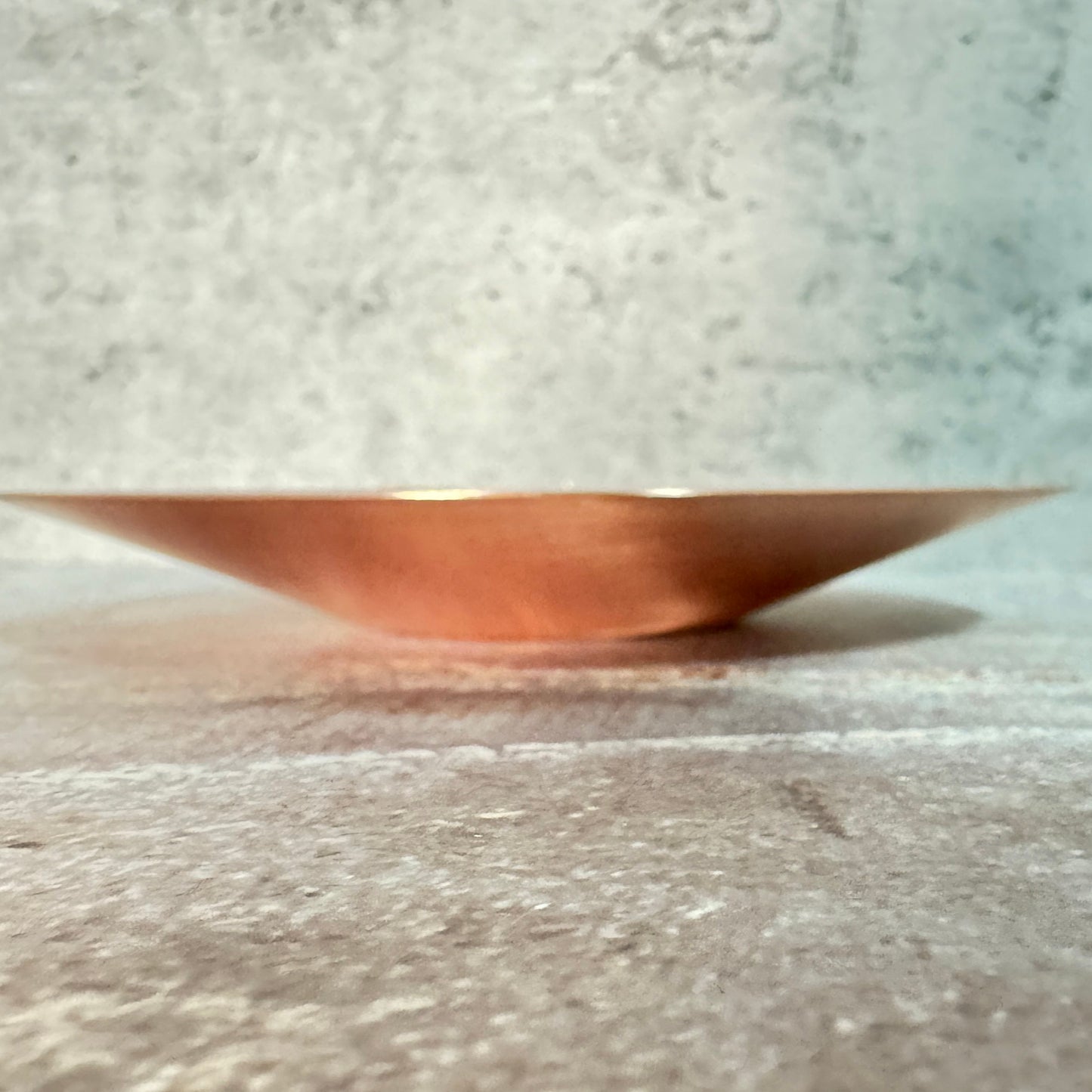 Copper - Solid Bowl , Raw Finish, 22ga Thickness