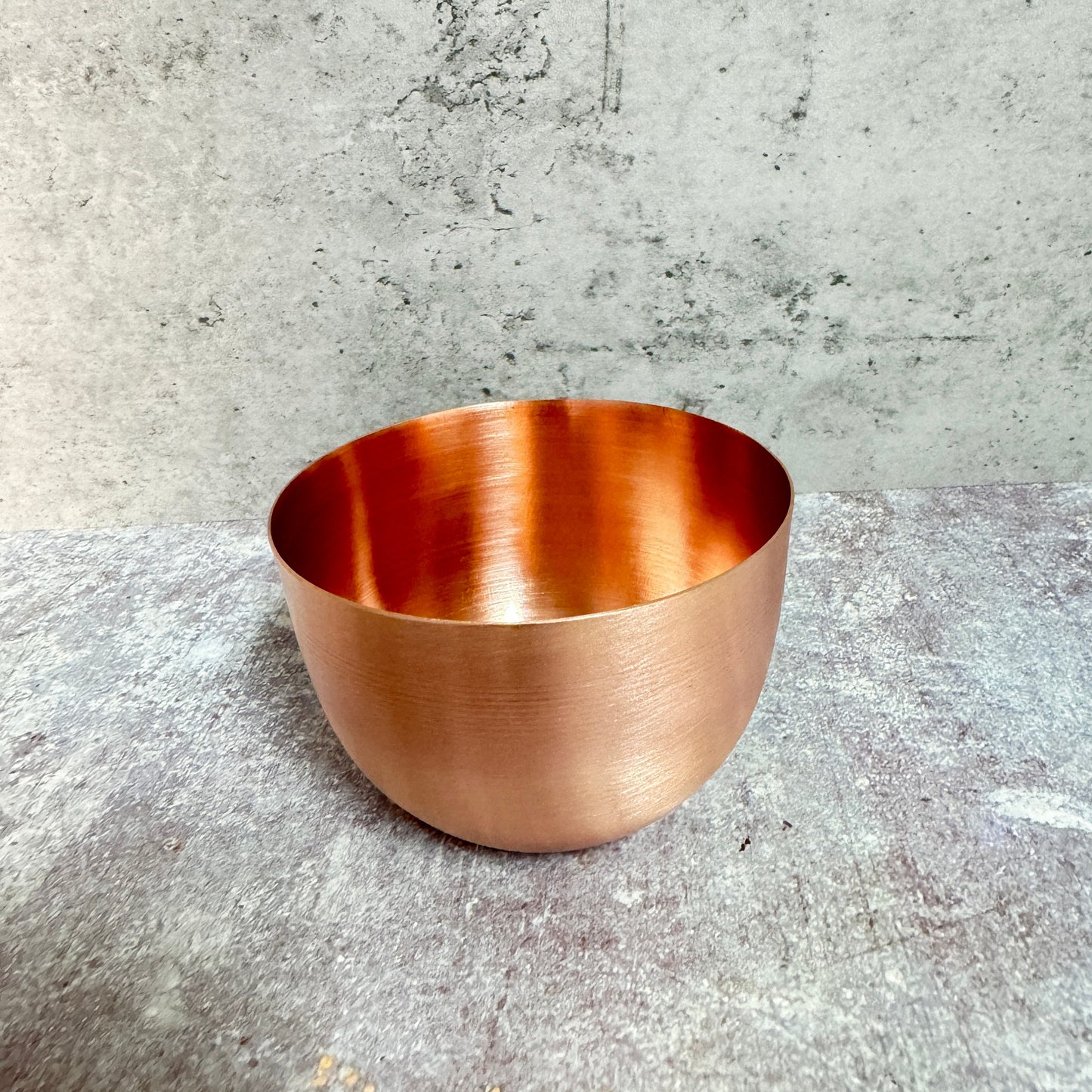 Copper Blanks - Raw Copper Solid Bowl #3 size 90mm diameter\3.5" 20ga - 0.8mm thickness, height 2.5 in