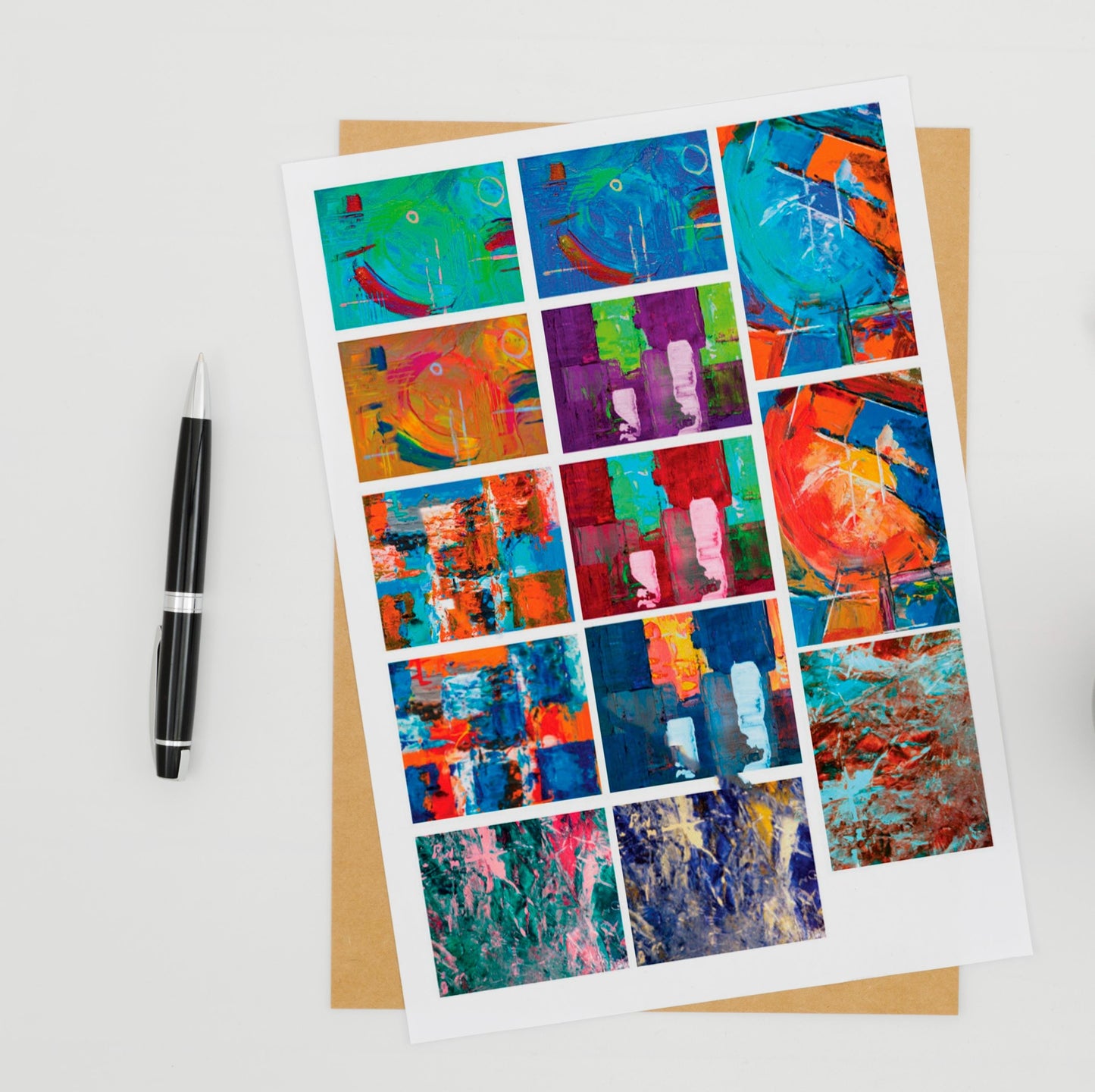 Decals, Abstract Ceramic decals - Enamel Decal - Fusible Decal - Glass Fusing Decal ~ Water slide #3001 Decal