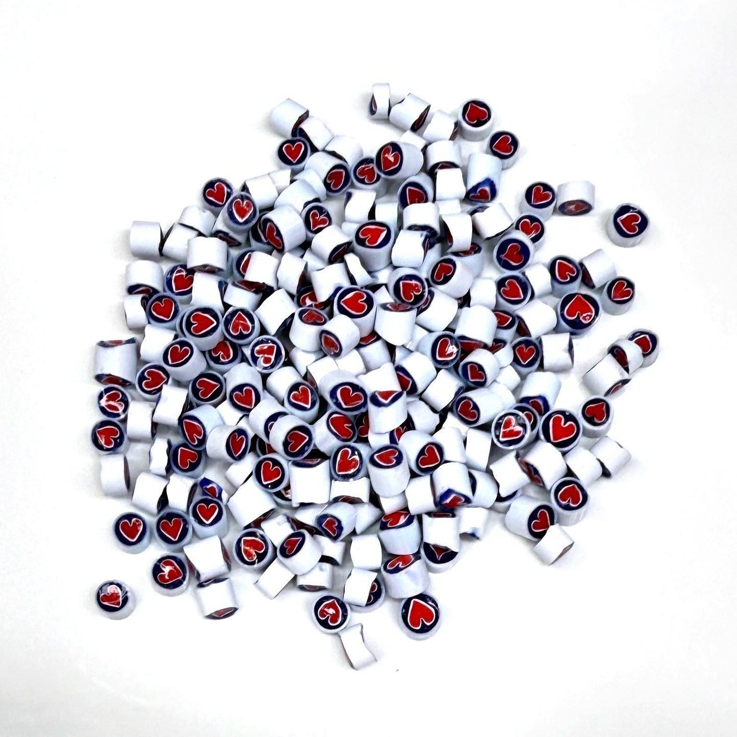 Glass Murrini – 1oz (28g) | COE 104 | Lampwork, Enameling, Fusing, Jewelry Supplies - M624- between 90-140 pcs 4-5mm