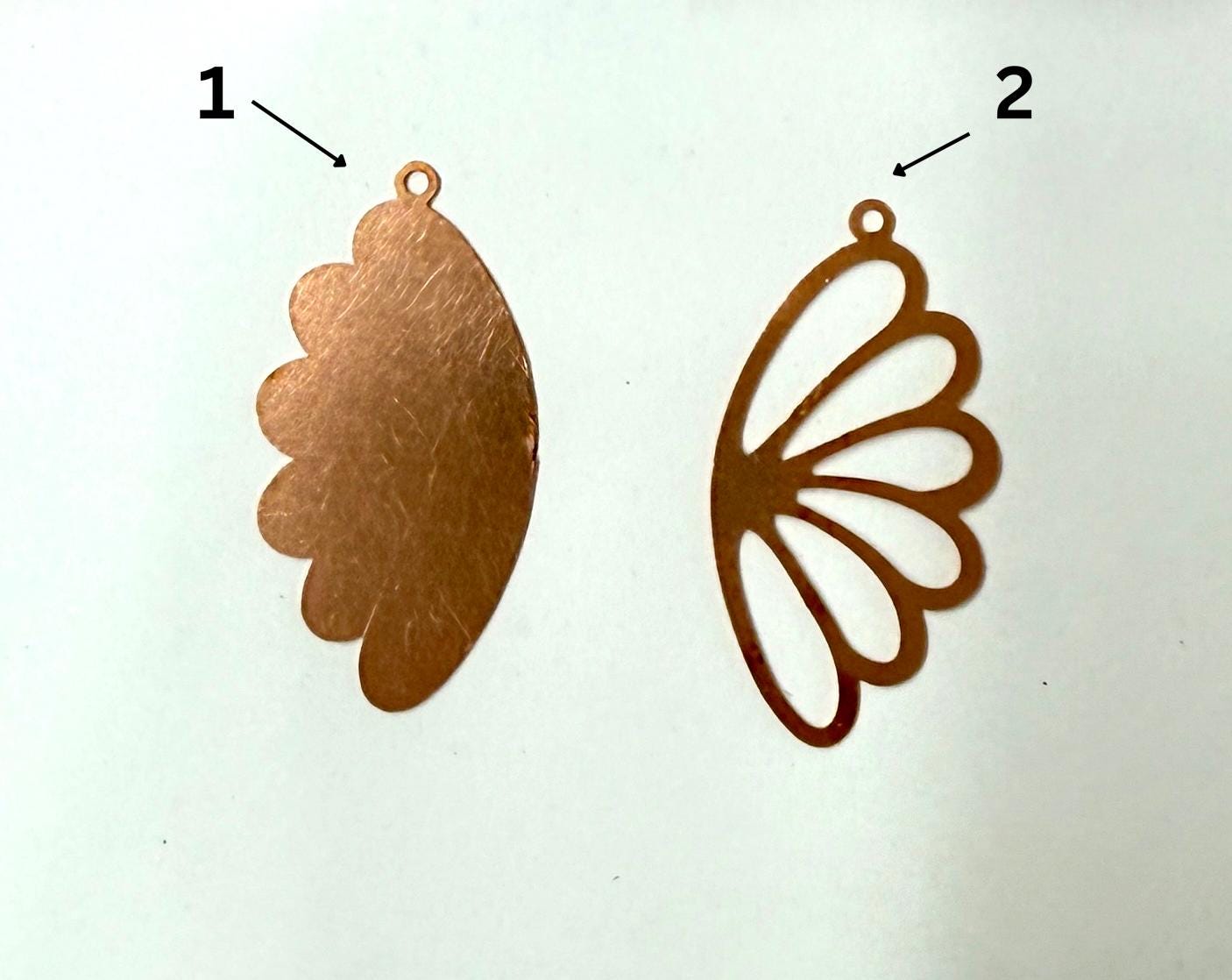 Copper Blanks - 1012# Copper blank, stamped enamel, solid copper, stamping blank, personalized copper blank, raw copper