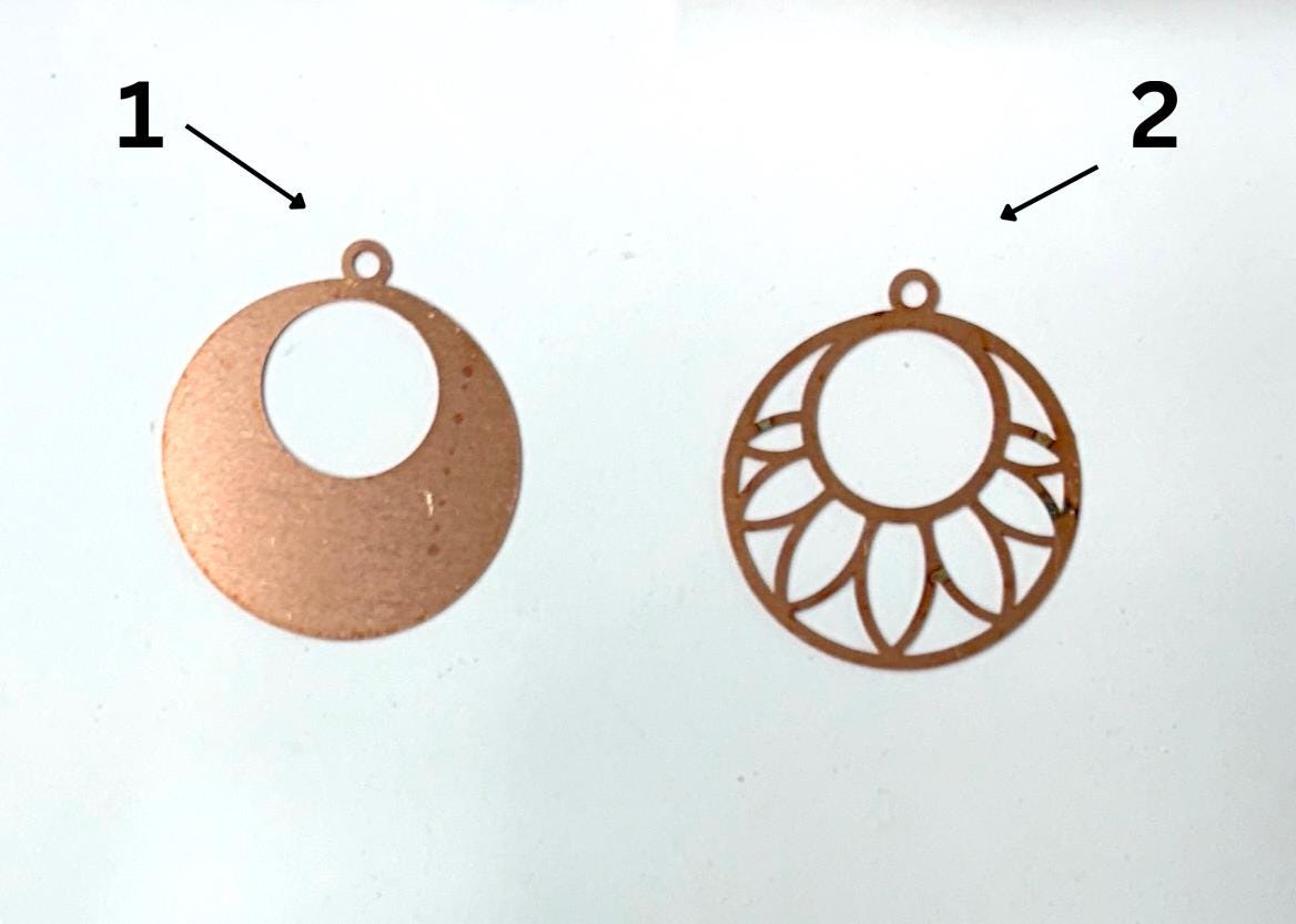 Copper Blanks - 1004# Copper blank, stamped enamel, solid copper, stamping blank, personalized copper blank, raw copper