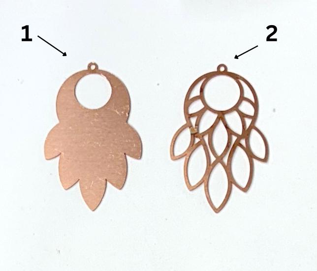 Copper Blanks - 1008# Copper blank, stamped enamel, solid copper, stamping blank, personalized copper blank, raw copper