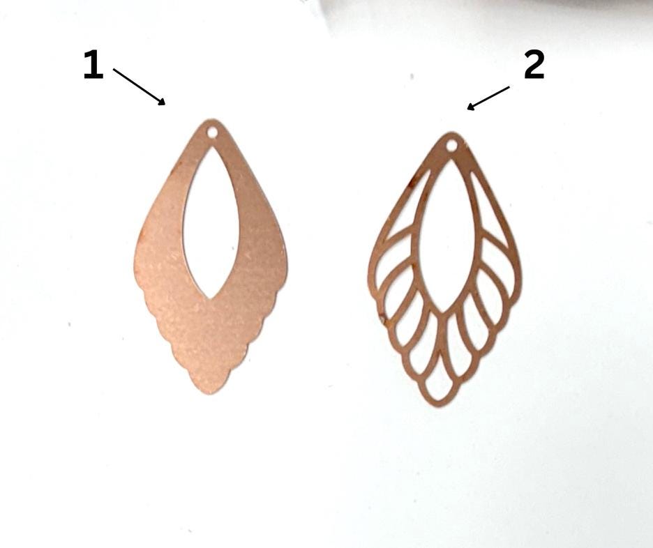 Copper Blanks - 1014# Copper blank, stamped enamel, solid copper, stamping blank, personalized copper blank, raw copper