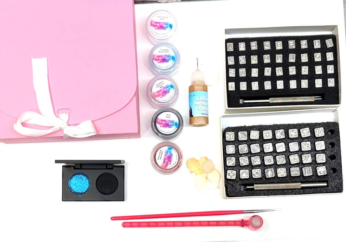 Press & Paint Enamel Kit - Personalize and Create