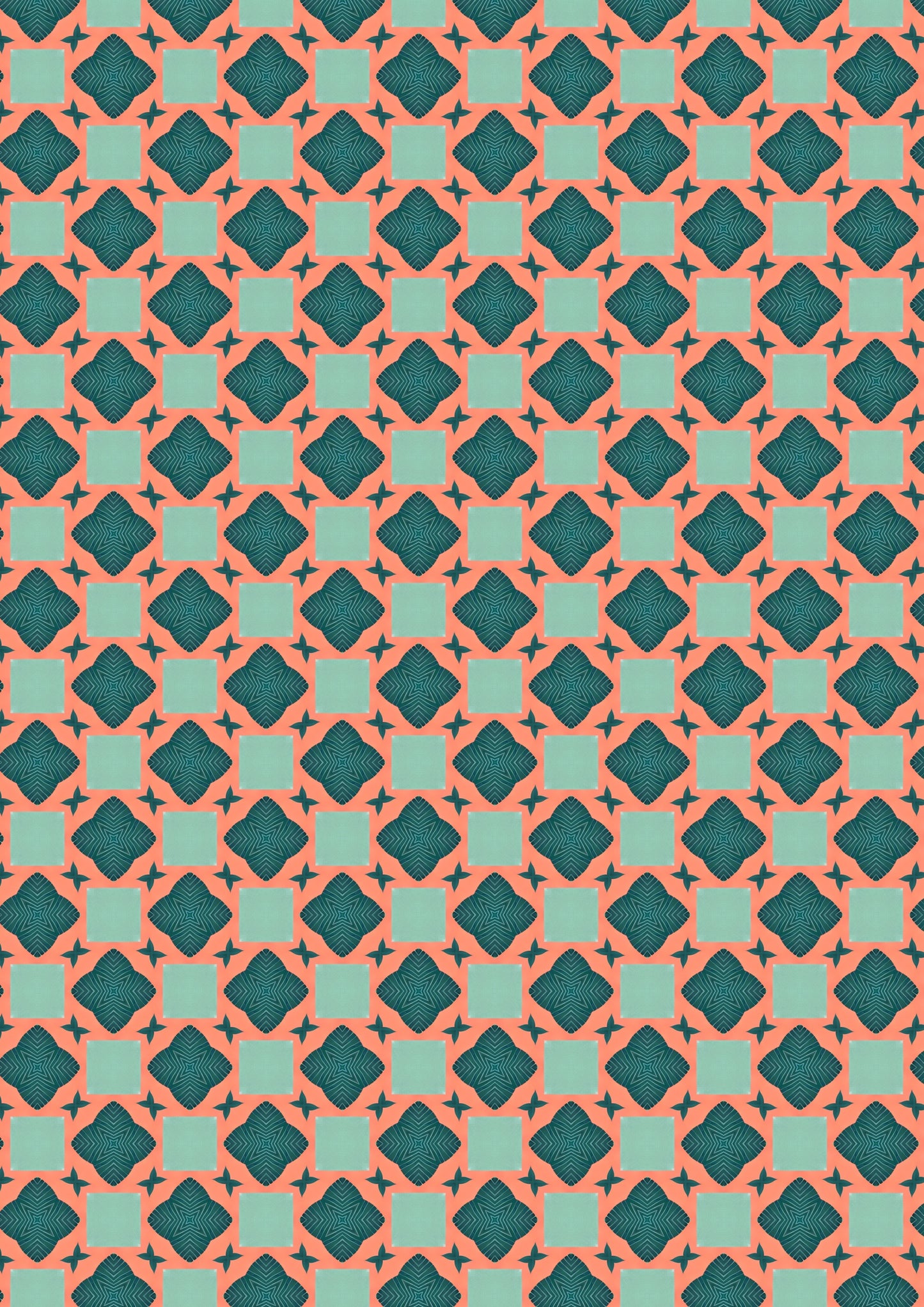 Decals, Coral Sage Lattice Background Ceramic decals - Enamel Decal - Fusible Decal - Glass Fusing Decal ~ Waterslide Decal 10019
