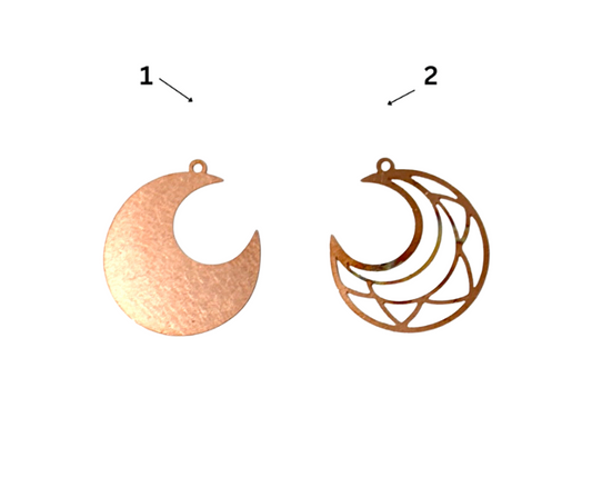 Copper Blanks - 1001# Copper blank, stamped enamel, solid copper,  stamping blank, personalized  copper blank, raw copper