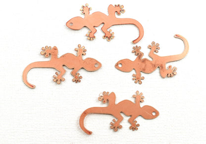 Copper Blanks - 43# Lizard 60mm - 24 Gauge, Solid