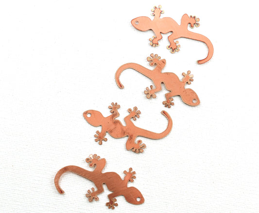 Copper Blanks - 43# Lizard 60mm - 24 Gauge, Solid