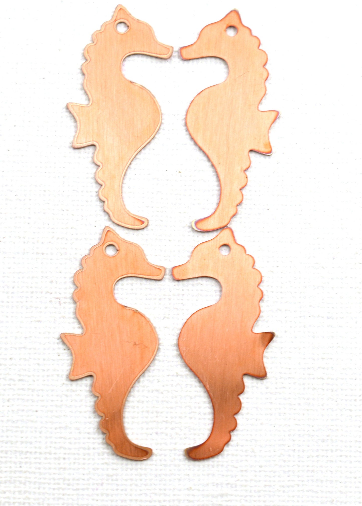 Copper Blanks - 45# Seahorse copper blank ,26 Gauge, Solid