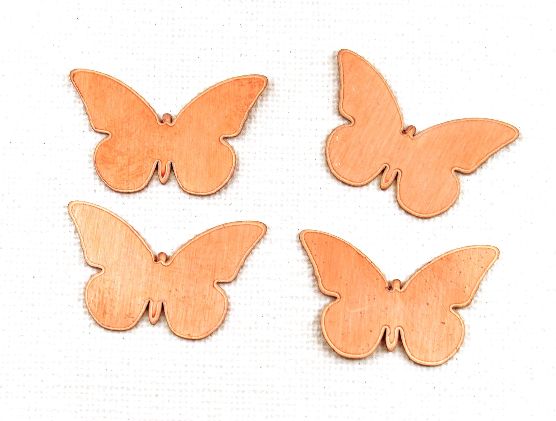 Copper Blanks - 11# Butterfly copper blank - 24 Gauge, Solid