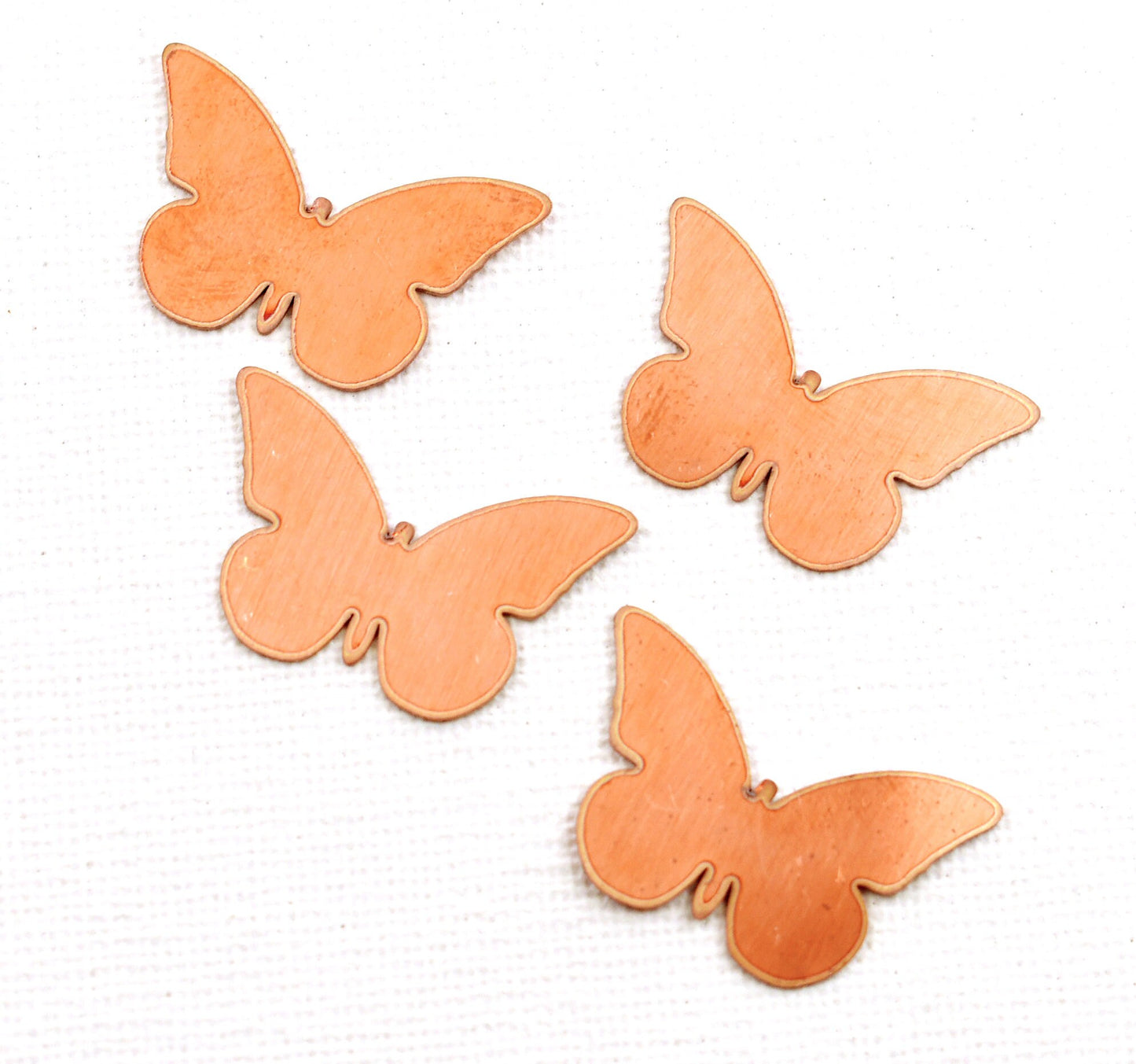 Copper Blanks - 11# Butterfly copper blank - 24 Gauge, Solid