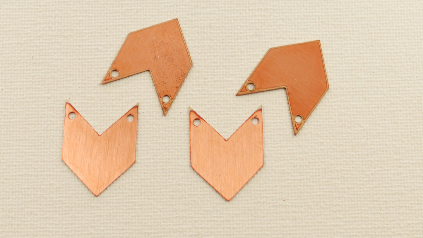 Copper Blanks - 35# Cat copper blank , stamped, solid copper, enamel stamping blank, personalized , copper blank, raw copper