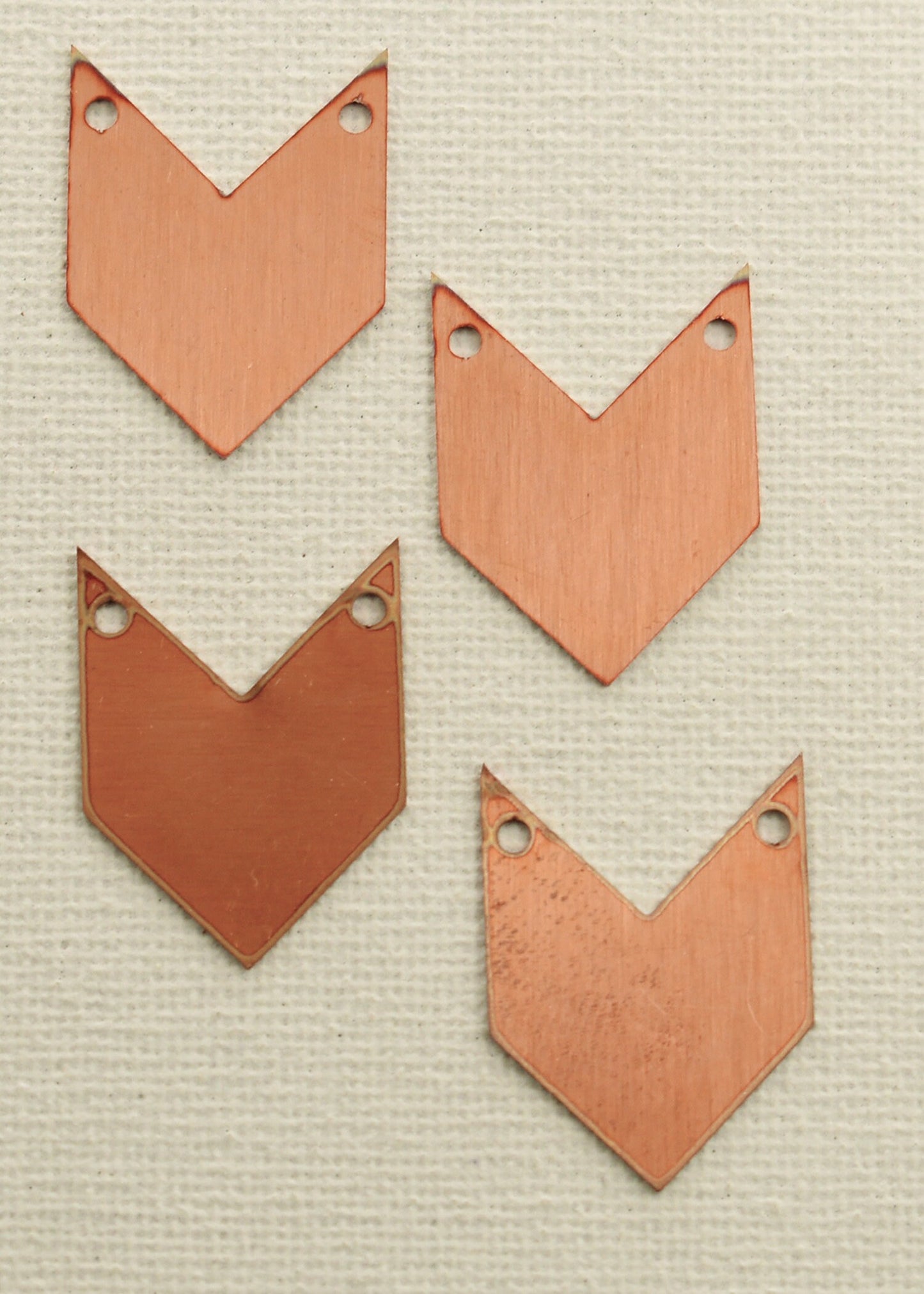 Copper Blanks - 35# Cat copper blank , stamped, solid copper, enamel stamping blank, personalized , copper blank, raw copper