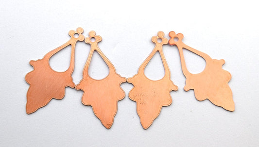 Copper Blanks - 67# Ethnic Copper ,stamped solid copper, round stamping blank, personalized ,copper blank, raw copper