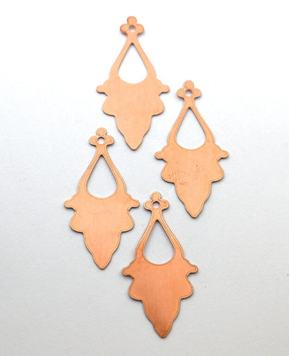 Copper Blanks - 67# Ethnic Copper ,stamped solid copper, round stamping blank, personalized ,copper blank, raw copper
