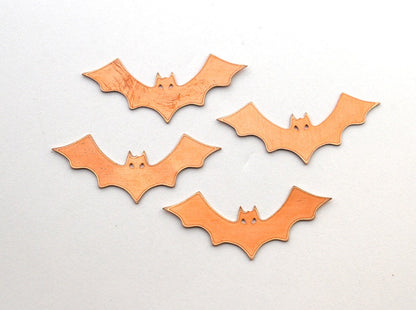 Halloween Copper Blanks - 86# Halloween Bat Copper - 24 Gauge, Solid